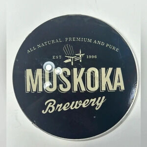 Muskoka Brewery- Round Fisheye Beer / Keg / Lens  / Badge / Medallion 🍺